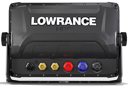 Lowrance HDS kaartplotter aansluitingen